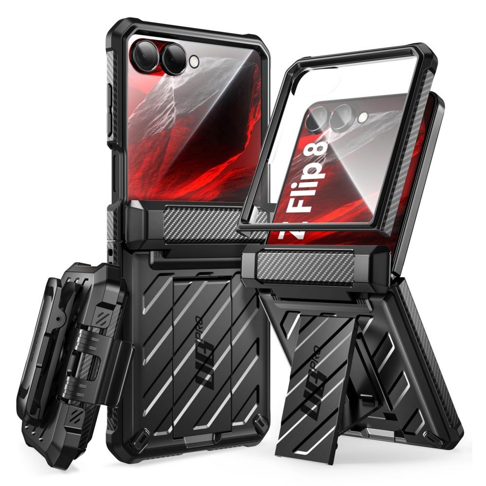 Supcase Unicorn Beetle Pro Case for Samsung Galaxy Z Flip 8 - Black_0