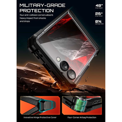 Supcase UB Grip Mag MagSafe Case for Samsung Galaxy Z Flip 8 - Black_3