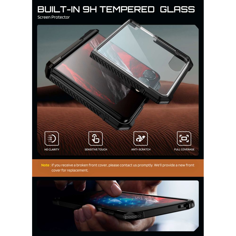 Supcase UB Grip Mag MagSafe Case for Samsung Galaxy Z Flip 8 - Black_5