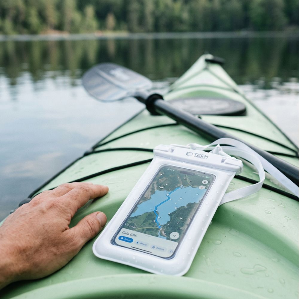 Tech-Protect UWC7 6.9" Waterproof Case - White_5