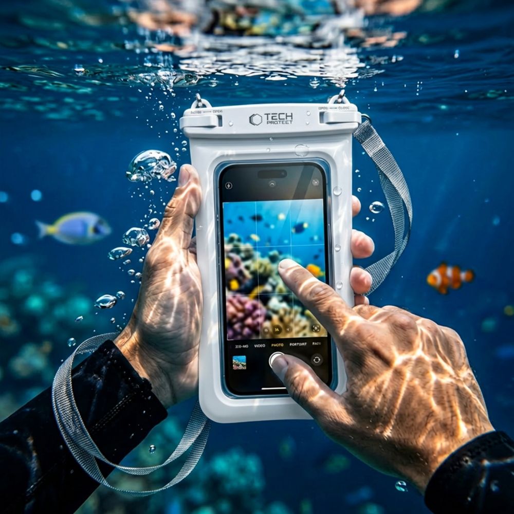 Tech-Protect UWC7 6.9" Waterproof Case - White_8