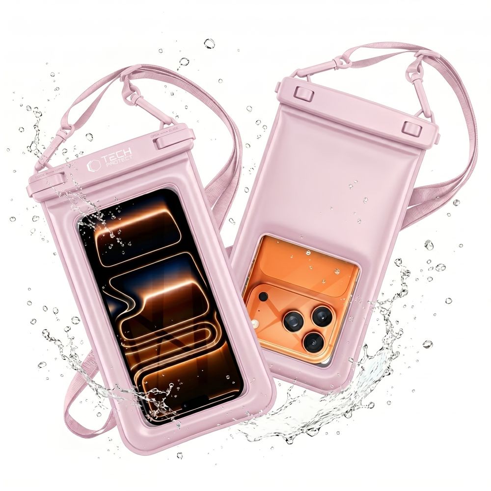 Tech-Protect UWC7 6.9" waterproof case - pink_0