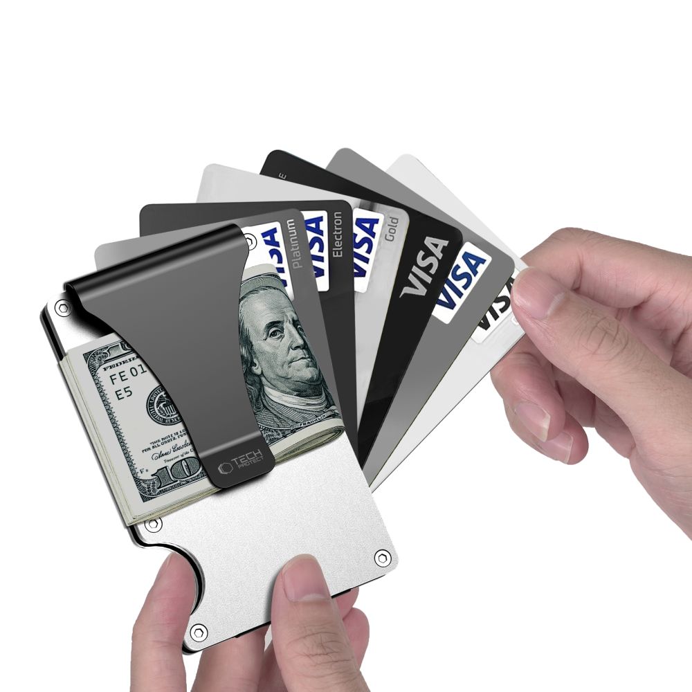 Tech-Protect Thorn RFID Wallet - Silver_1