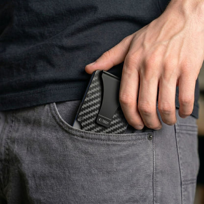 Tech-Protect Thorn RFID Carbon Wallet - Black_4