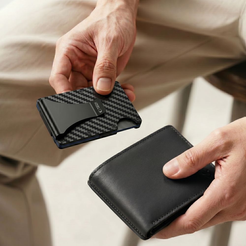 Tech-Protect Thorn RFID Carbon Wallet - Black_5