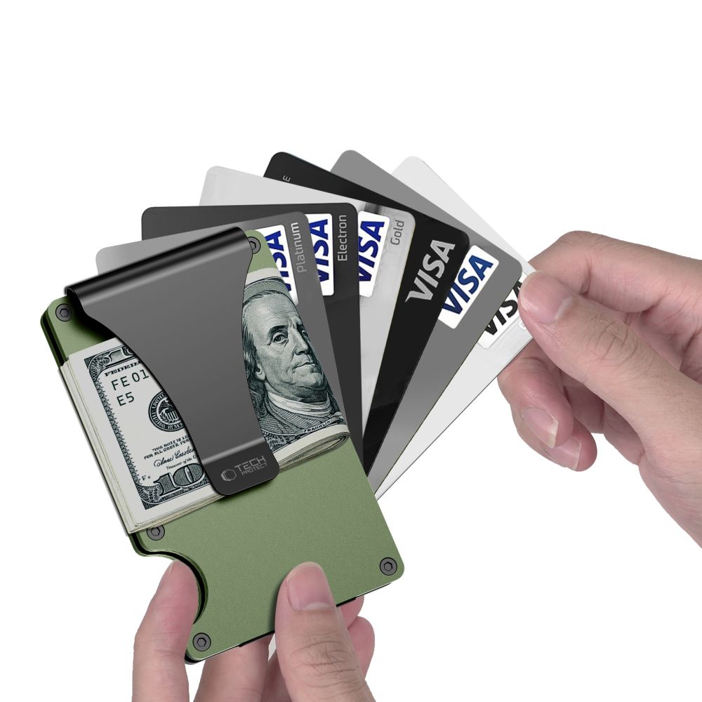 Tech-Protect Thorn RFID Wallet - Green_1
