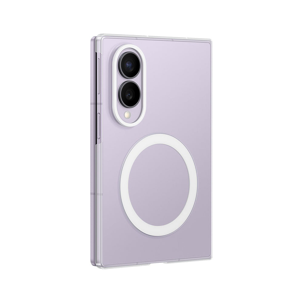 Samsung Clear Magnet Case for Samsung Galaxy Z Fold 8 0.8 mm compatible with MagSafe + 2 pcs. anti-reflective film - transparent_1