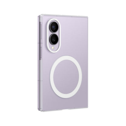 Samsung Clear Magnet Case for Samsung Galaxy Z Fold 8 0.8 mm compatible with MagSafe + 2 pcs. anti-reflective film - transparent_1