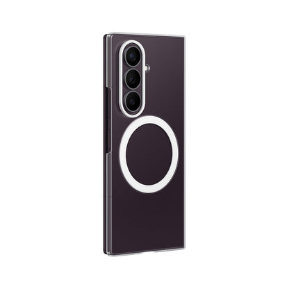 Samsung Clear Magnet Case for Samsung Galaxy Z Fold 8 Ultra 0.8 mm compatible with MagSafe + 2 pcs. anti-reflective film - transparent_1