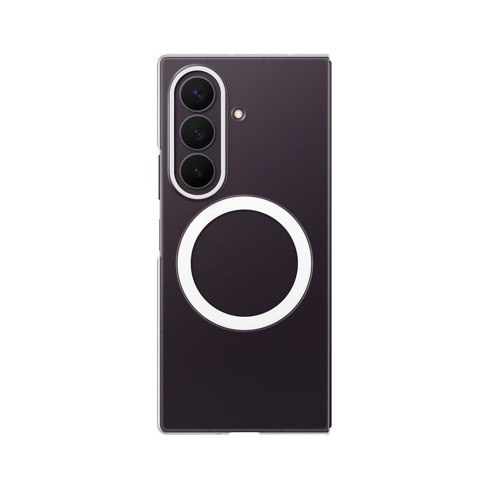 Samsung Clear Magnet Case for Samsung Galaxy Z Fold 8 Ultra 0.8 mm compatible with MagSafe + 2 pcs. anti-reflective film - transparent_2