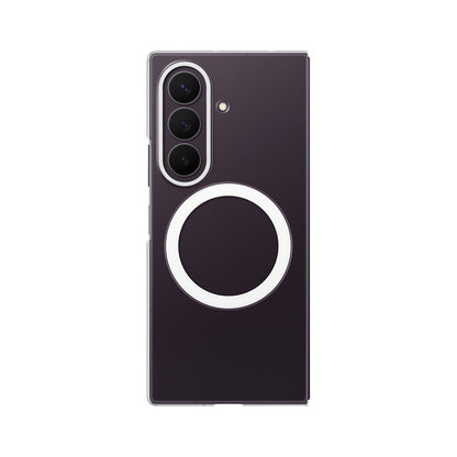 Samsung Clear Magnet Case for Samsung Galaxy Z Fold 8 Ultra 0.8 mm compatible with MagSafe + 2 pcs. anti-reflective film - transparent_2