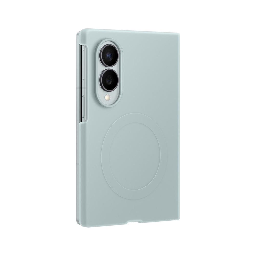 Samsung Silicone Magnet Case for Samsung Galaxy Z Fold 8 compatible with MagSafe + 2 anti-reflective films - green_1