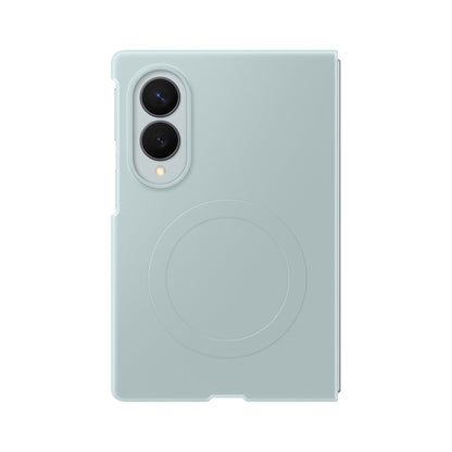 Samsung Silicone Magnet Case for Samsung Galaxy Z Fold 8 compatible with MagSafe + 2 anti-reflective films - green_2