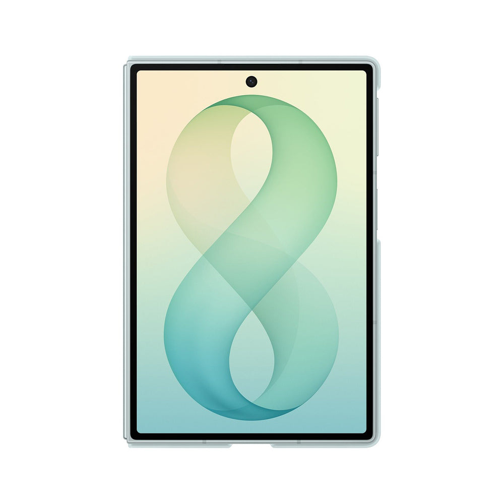 Samsung Silicone Magnet Case for Samsung Galaxy Z Fold 8 compatible with MagSafe + 2 anti-reflective films - green_3
