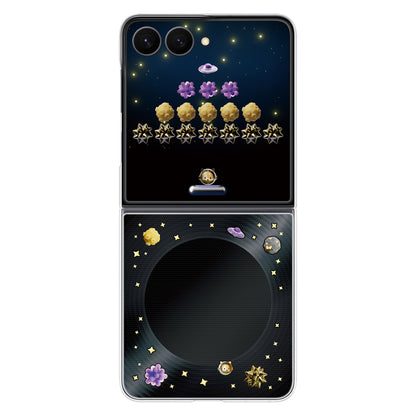 Samsung Flipsuit Case for Samsung Galaxy Z Flip 8 with Interactive LED Card - Black_3