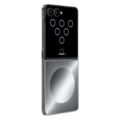 Samsung Flipsuit Case for Samsung Galaxy Z Flip 8 with Interactive LED Card - Gray_0