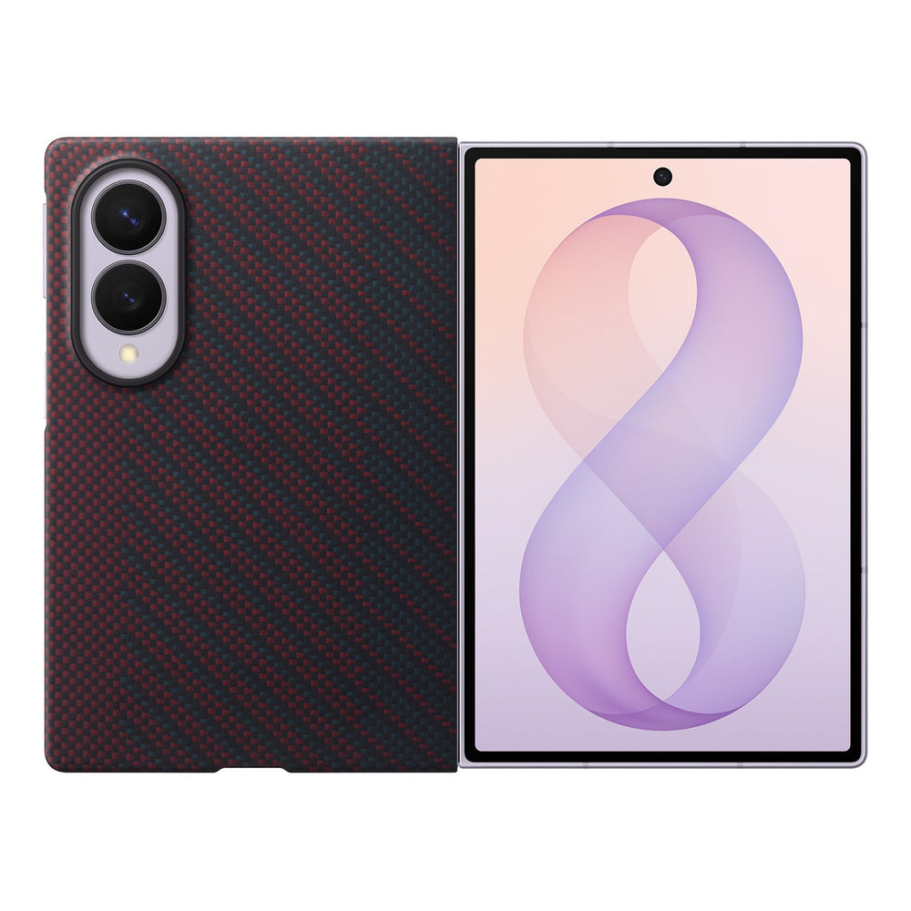 Carbon Magnet Case for Samsung Galaxy Z Fold8 F971, Red EF-KF971SREGWW_0