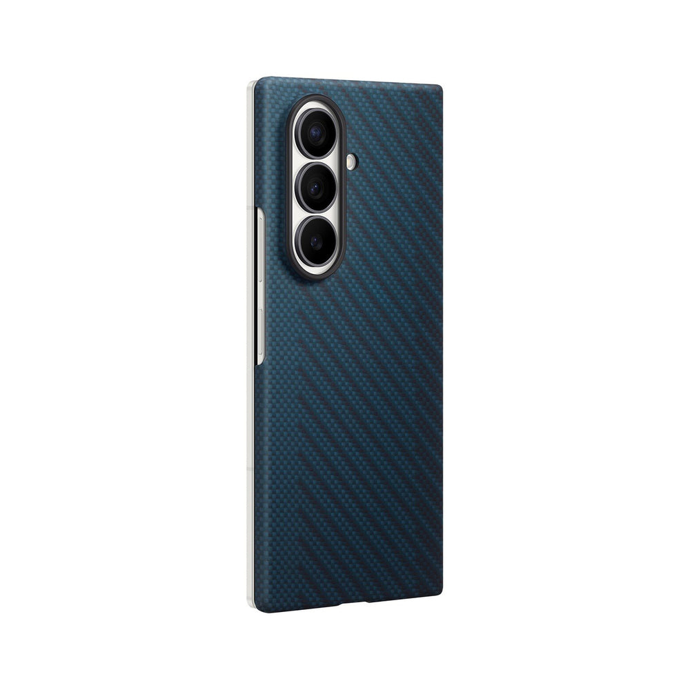 Samsung Carbon Magnet Case for Samsung Galaxy Z Fold 8 Ultra compatible with MagSafe + 2 anti-reflective films - navy blue_1