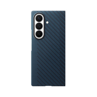 Samsung Carbon Magnet Case for Samsung Galaxy Z Fold 8 Ultra compatible with MagSafe + 2 anti-reflective films - navy blue_2