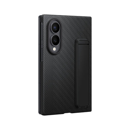 Samsung Carbon Standing Case EF-XF971SBE for Samsung Galaxy Z Fold 8 with stand + 2 anti-reflective films - black_1