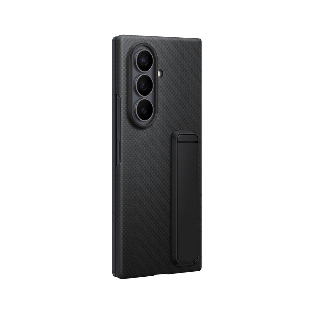 Samsung Carbon Standing Case EF-XF971SBE for Samsung Galaxy Z Fold 8 Ultra with stand + 2 anti-reflective films - black_1