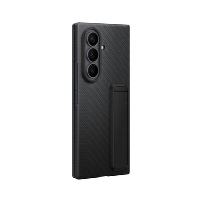 Samsung Carbon Standing Case EF-XF971SBE for Samsung Galaxy Z Fold 8 Ultra with stand + 2 anti-reflective films - black_1
