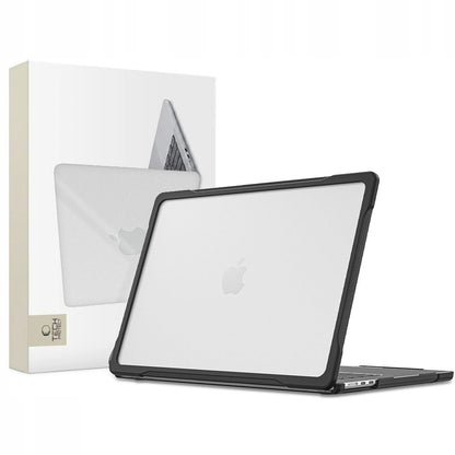 Tech-Protect Velar Case for MacBook Air 15" 2023 / 2024 / 2025 / 2026 - Transparent Black_0
