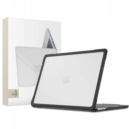 Tech-Protect Velar Case for MacBook Air 15" 2023 / 2024 / 2025 / 2026 - Transparent Black_0