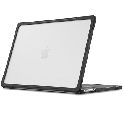 Tech-Protect Velar Case for MacBook Air 15" 2023 / 2024 / 2025 / 2026 - Transparent Black_1