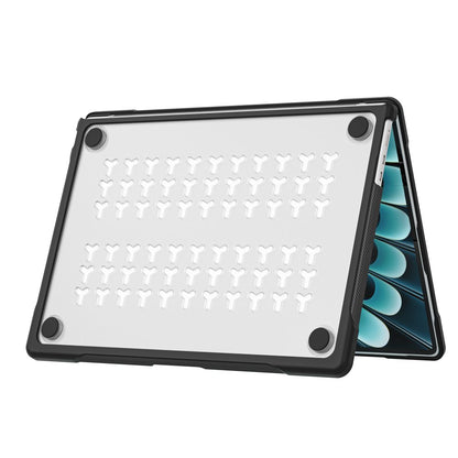 Tech-Protect Velar Case for MacBook Air 15" 2023 / 2024 / 2025 / 2026 - Transparent Black_2