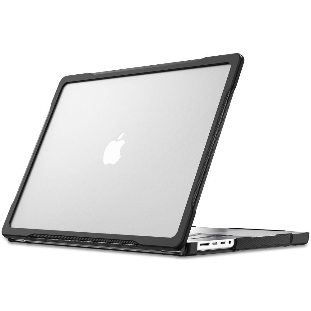 Tech-Protect Velar Case for MacBook Pro 14" 2021 / 2023 / 2025 / 2026 - Transparent Black_1