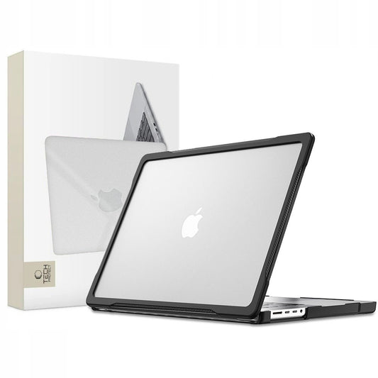 Tech-Protect Velar Case for MacBook Pro 16" 2021 / 2023 / 2025 / 2026 - Transparent Black_0