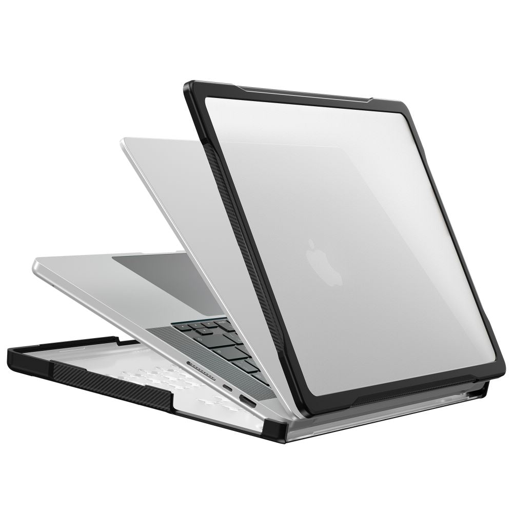 Tech-Protect Velar Case for MacBook Pro 16" 2021 / 2023 / 2025 / 2026 - Transparent Black_3