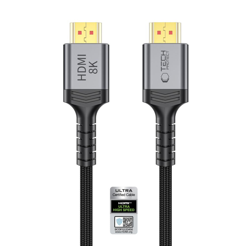 Tech-Protect UltraBoost HDMI 2.1 4K 120HZ / 8K 60HZ cable 200 cm - black_3