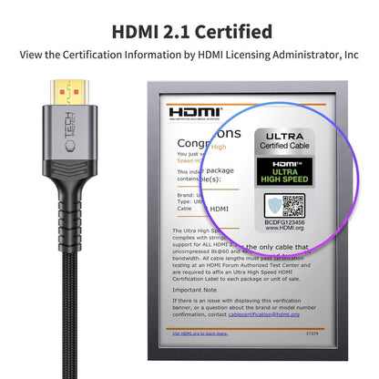 Tech-Protect UltraBoost HDMI 2.1 4K 120HZ / 8K 60HZ cable 200 cm - black_8
