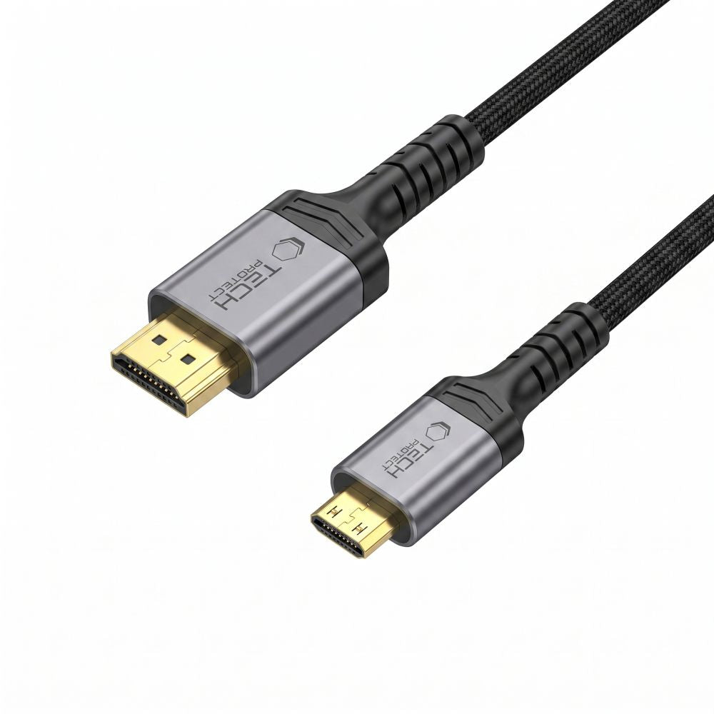Tech-Protect UltraBoost Mini HDMI to HDMI 2.1 8K 60HZ Cable 200 cm - Black_2