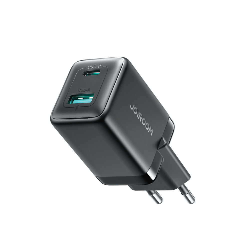 Joyroom JR-TG8 GaN 45W USB-C + USB-A Wall Charger - Black_0