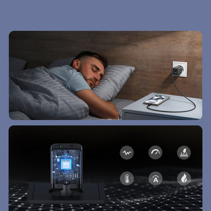 Joyroom JR-TG8 GaN 45W USB-C + USB-A Wall Charger - Black_13