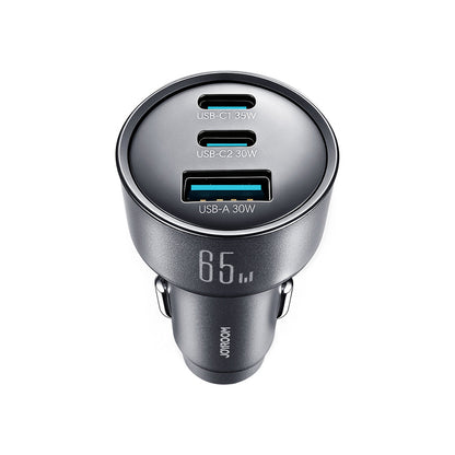 Joyroom JR-CCN19 65W 3-in-1 car charger Dark gray_1
