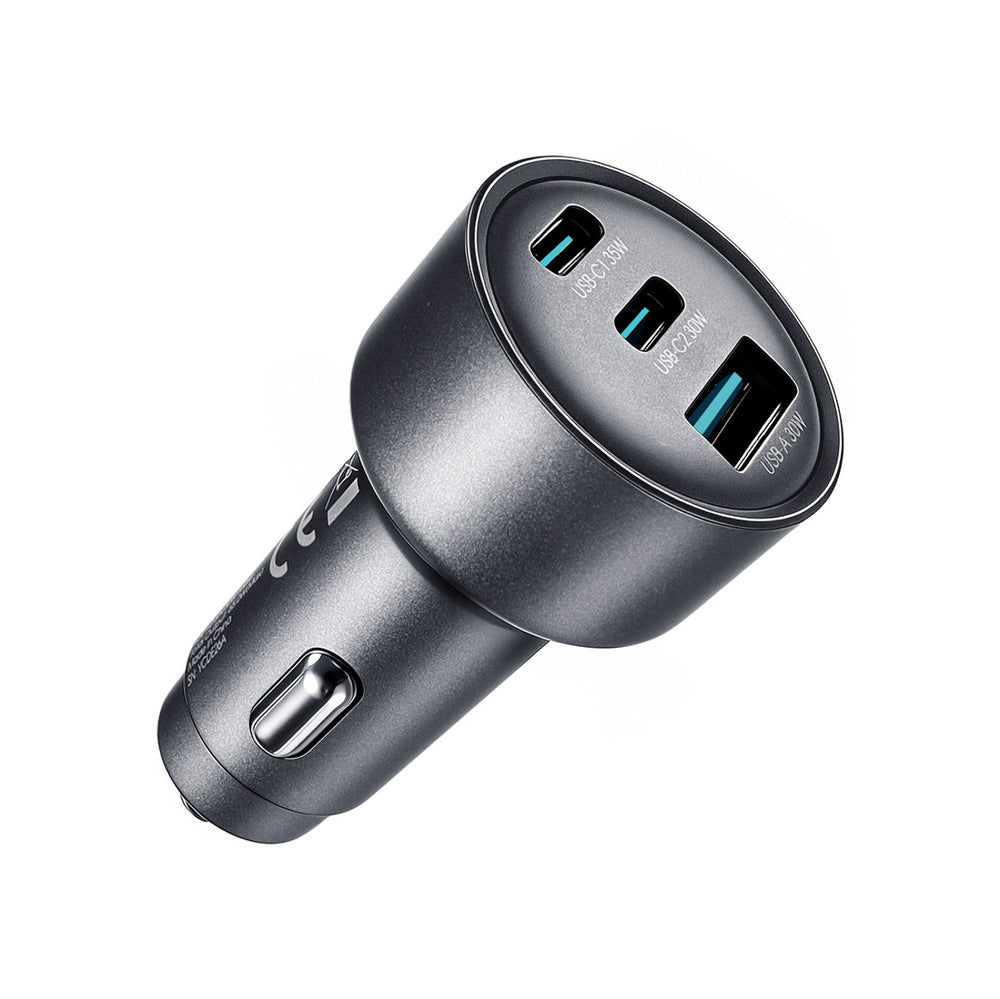 Joyroom JR-CCN19 65W 3-in-1 car charger Dark gray_2