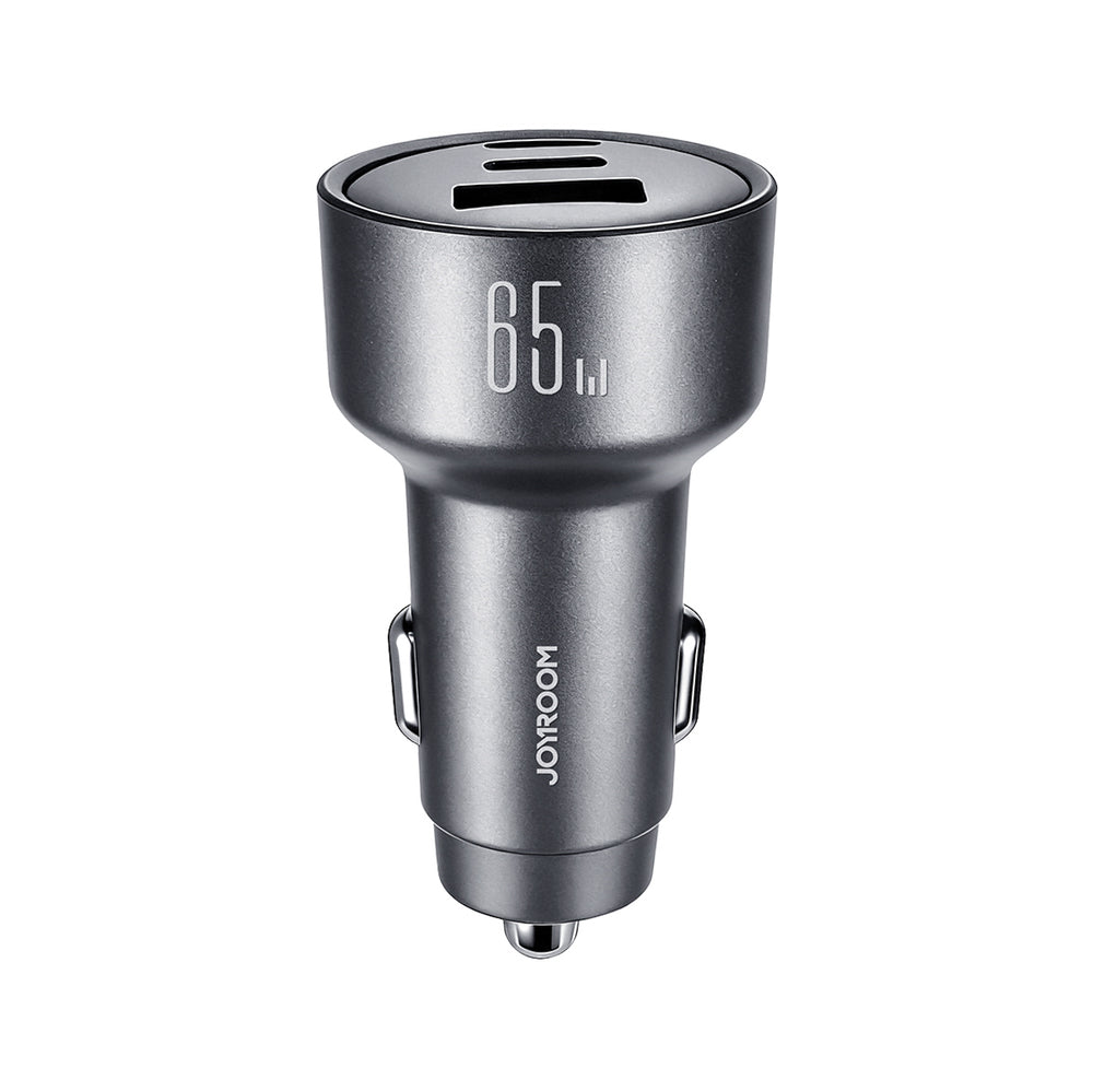 Joyroom JR-CCN19 65W 3-in-1 car charger Dark gray_3