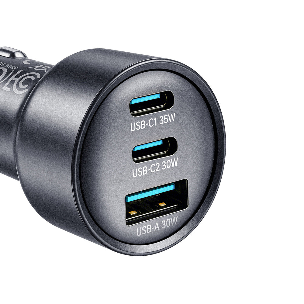 Joyroom JR-CCN19 65W 3-in-1 car charger Dark gray_4