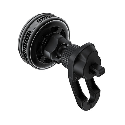 Acefast D66 Magnetic Car Air Vent Mount with Qi2 25W Wireless Charging and Cooling - Black_2