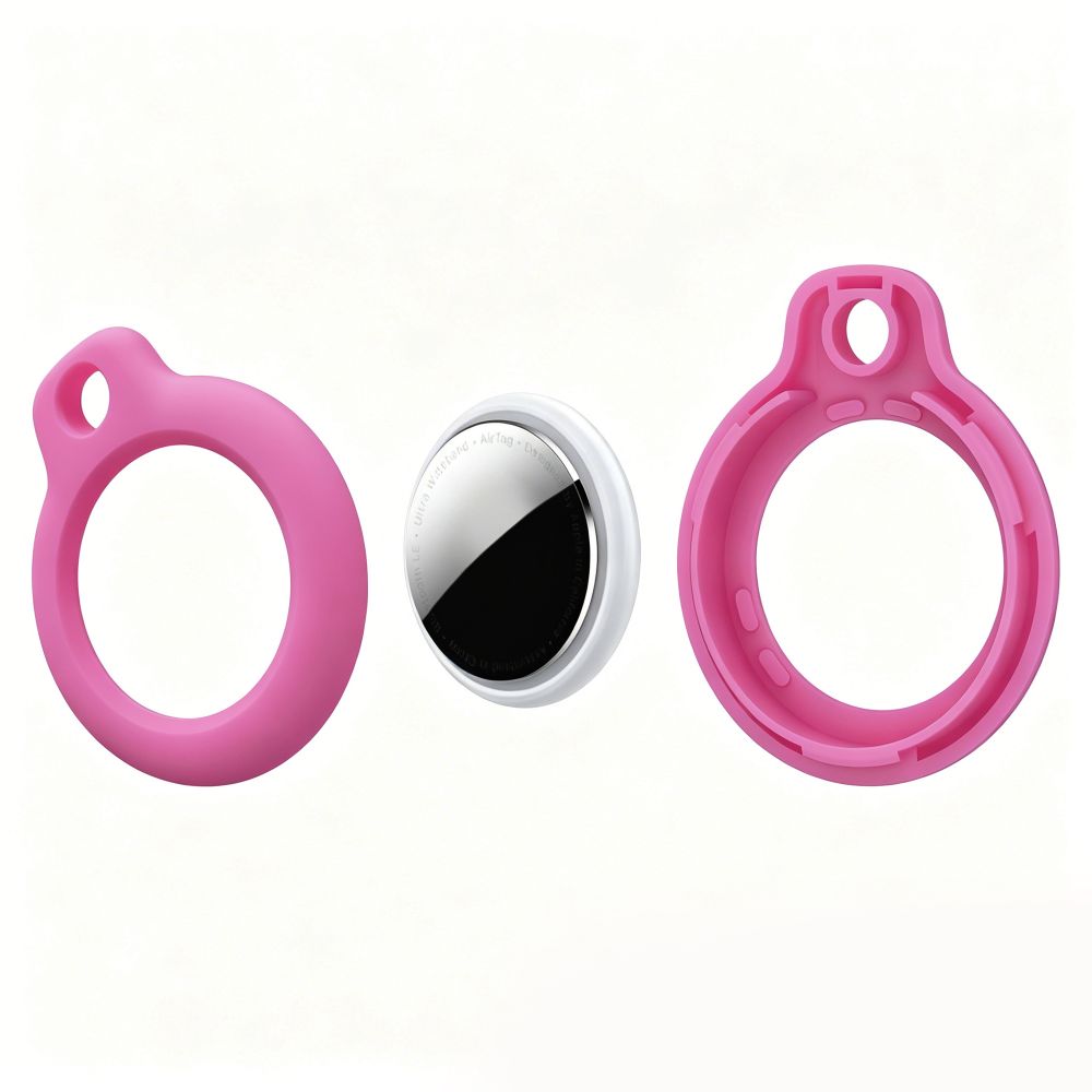 Tech-Protect Rough Case for Apple AirTag 1/2 - Pink_2