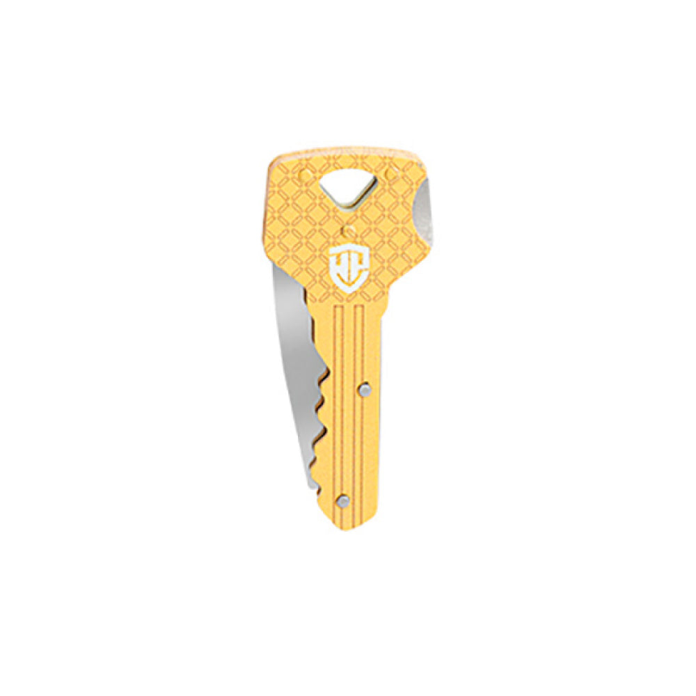 Navalha em forma de chave 40 mm ouro_0