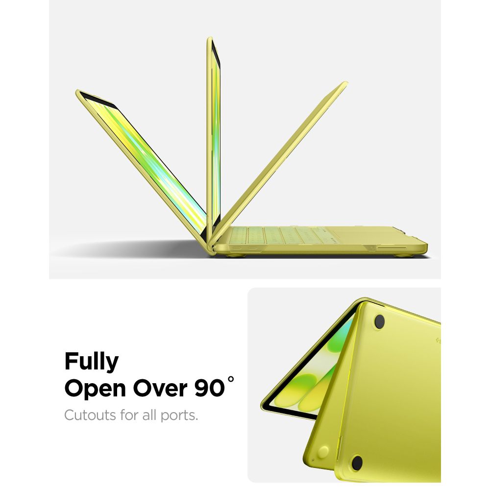 Spigen AirSkin Case for MacBook Neo 13" 2026 - Matte Yellow_9