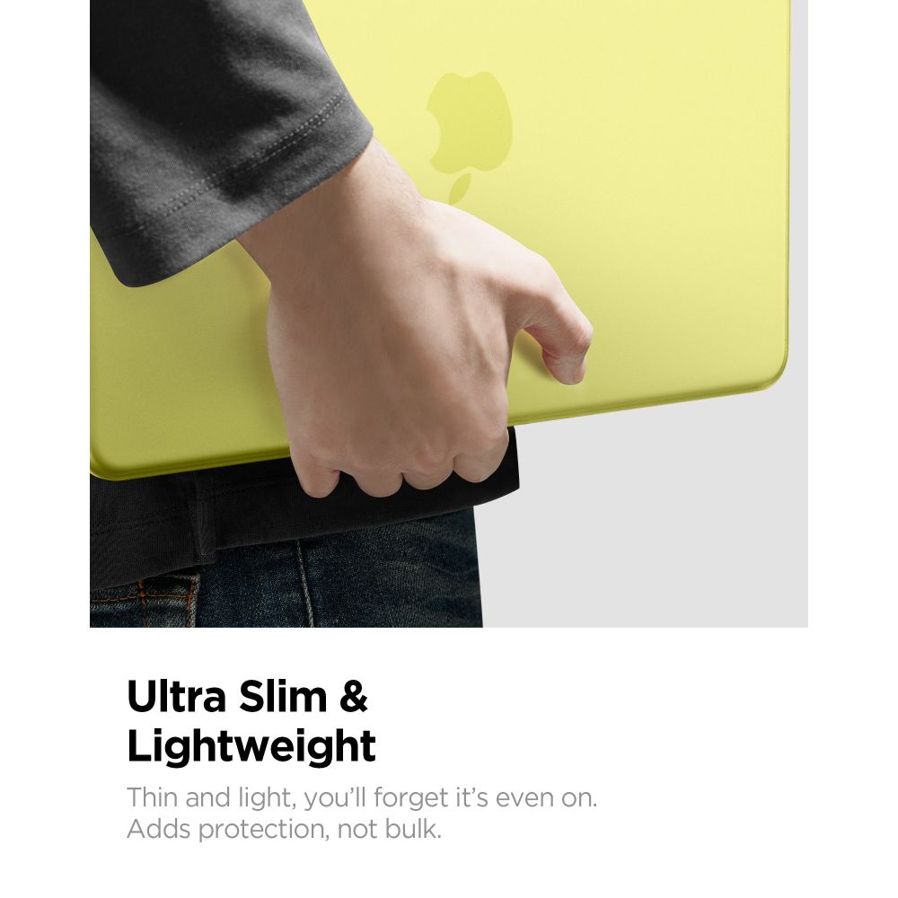 Spigen AirSkin Case for MacBook Neo 13" 2026 - Matte Yellow_7