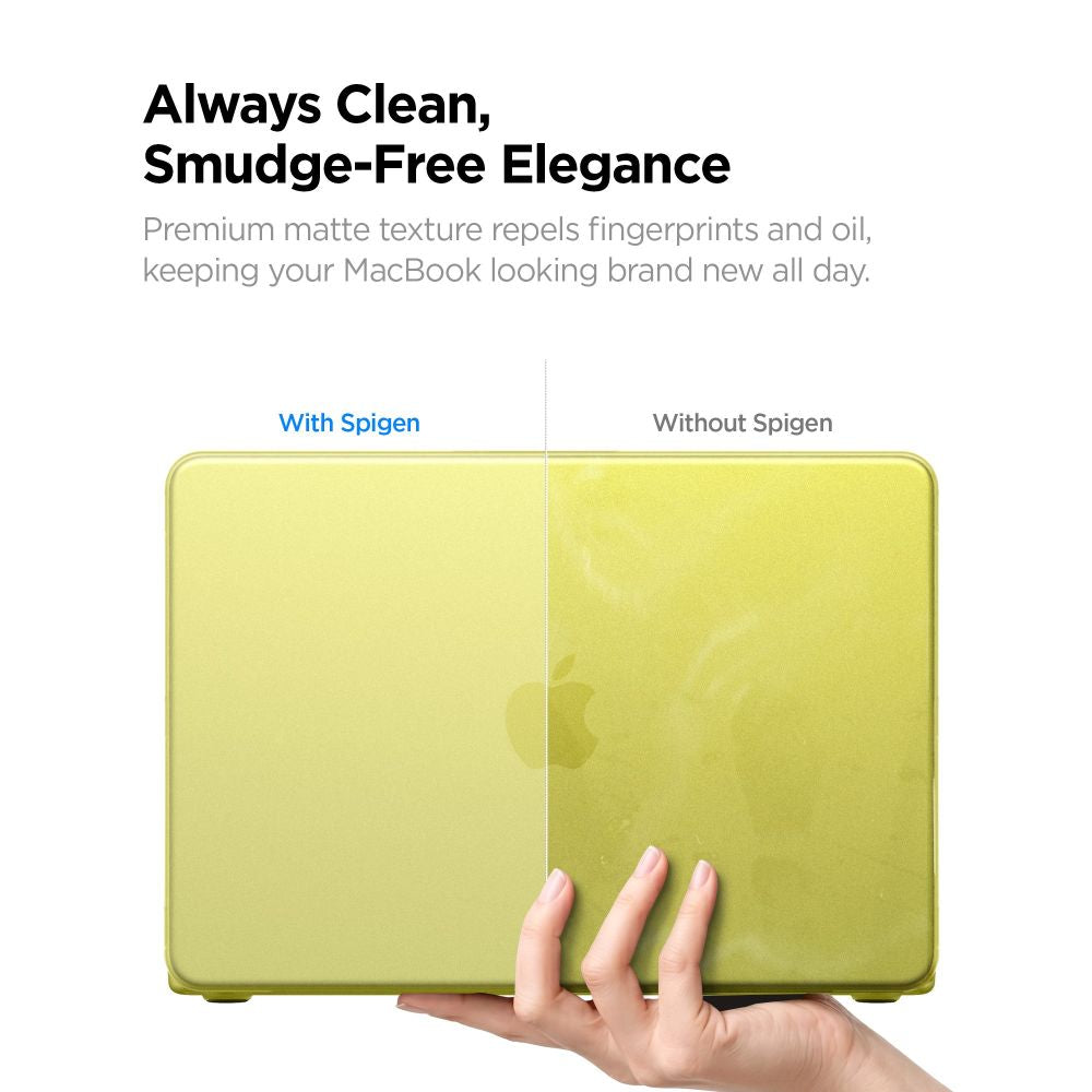 Spigen AirSkin Case for MacBook Neo 13" 2026 - Matte Yellow_8