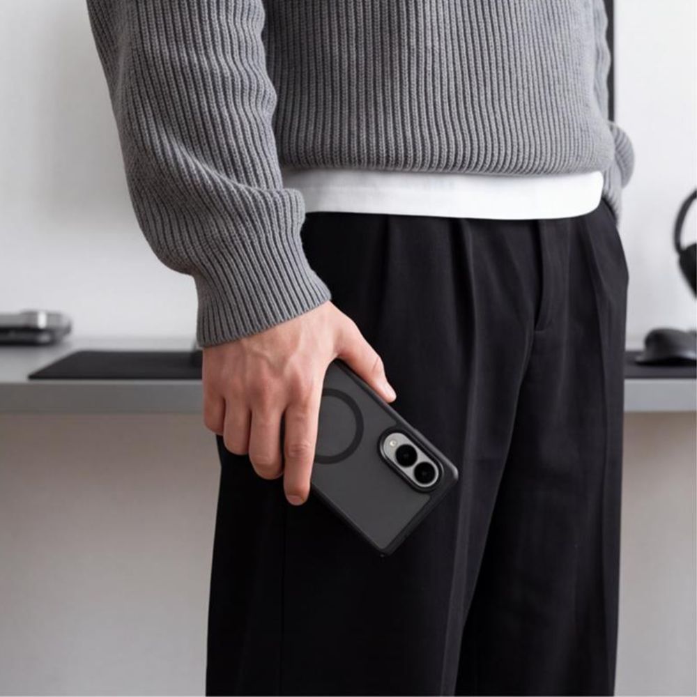Tech-Protect Magmat MagSafe Case for Samsung Galaxy Z Fold 8 - Matte Black_4