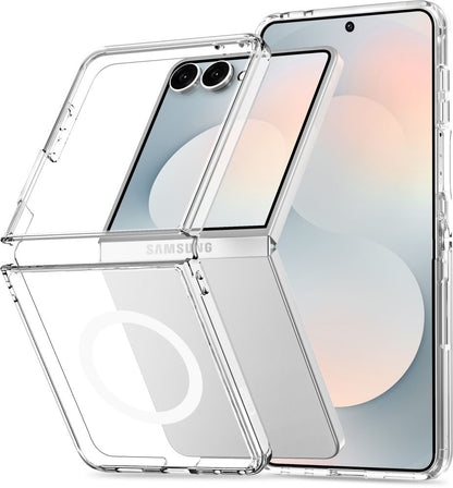 Tech-Protect FlexAir Hybrid MagSafe Case for Samsung Galaxy Z Flip 8 - Transparent_0